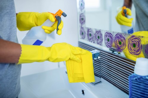 Professional Chiswick cleaning service maintaining a bright and orderly bedroom