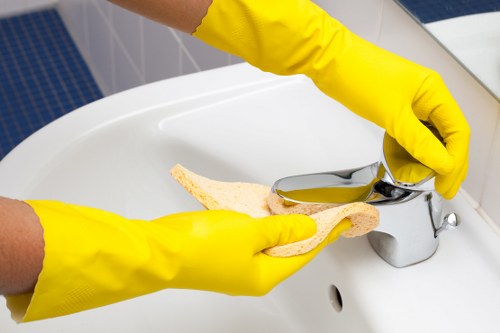 Kitchen cleaning service in a Chiswick home